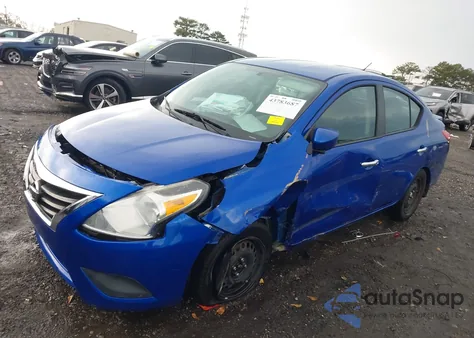 2015 Nissan Versa 1.6 Sv from USA, damaged, VIN 3N1CN7AP8FL901831